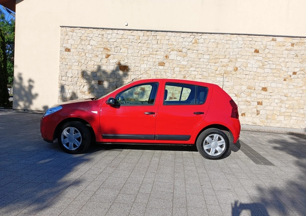 Dacia Sandero cena 8600 przebieg: 156000, rok produkcji 2009 z Szczawno-Zdrój małe 92